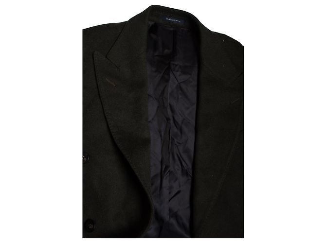 Autre Marque Suitsupply, cappotto in pelo di cammello con patch Lavello Verde - vista 5