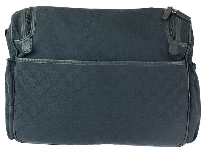 Borsa a tracolla GG Canvas Gucci Nero - vista 2