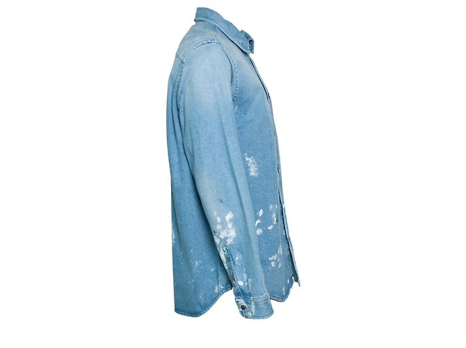 Autre Marque Camisa vaquera Victor de Darkpark Azul - vista 4