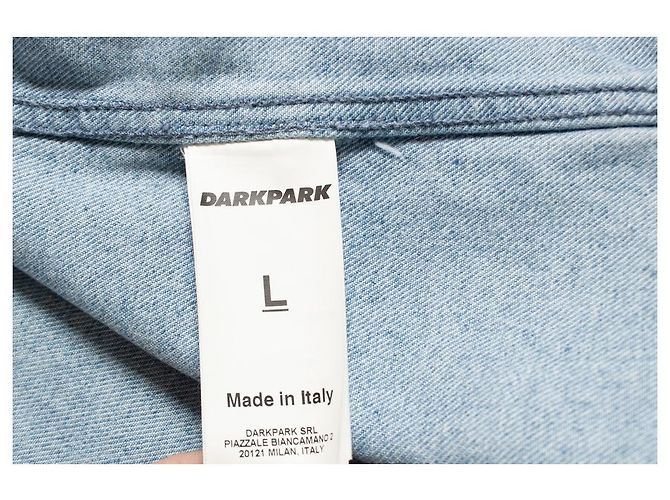 Autre Marque Camisa vaquera Victor de Darkpark Azul - vista 8