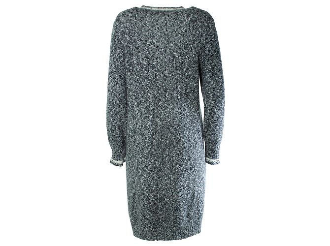 Chanel, Cardigan aus Kaschmir in Grau - Ansicht 3