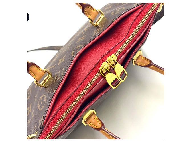 Borsa Louis Vuitton Pallas BB Monogram Marrone - vista 10