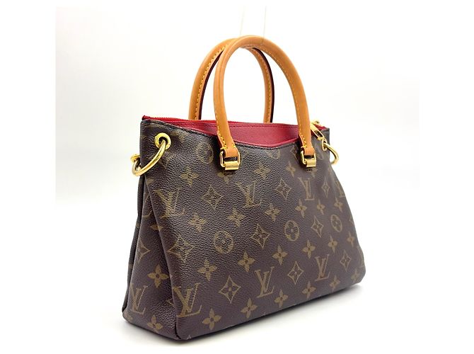 Borsa Louis Vuitton Pallas BB Monogram Marrone - vista 2