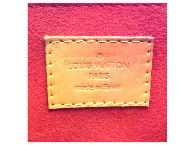 Borsa Louis Vuitton Pallas BB Monogram Marrone - vista 4