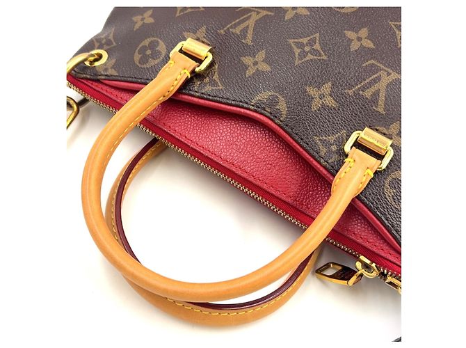 Borsa Louis Vuitton Pallas BB Monogram Marrone - vista 5