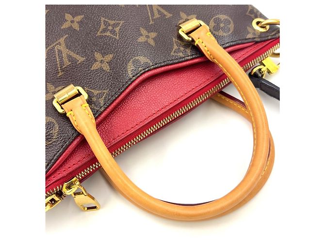 Borsa Louis Vuitton Pallas BB Monogram Marrone - vista 6