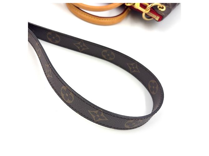 Borsa Louis Vuitton Pallas BB Monogram Marrone - vista 8