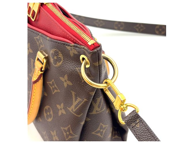 Borsa Louis Vuitton Pallas BB Monogram Marrone - vista 9