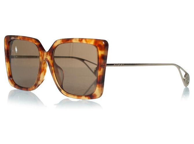 Gucci, Gafas de sol Havana oversized marrón Castaño - vista 2