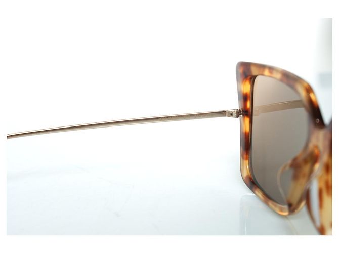 Gucci, Gafas de sol Havana oversized marrón Castaño - vista 6