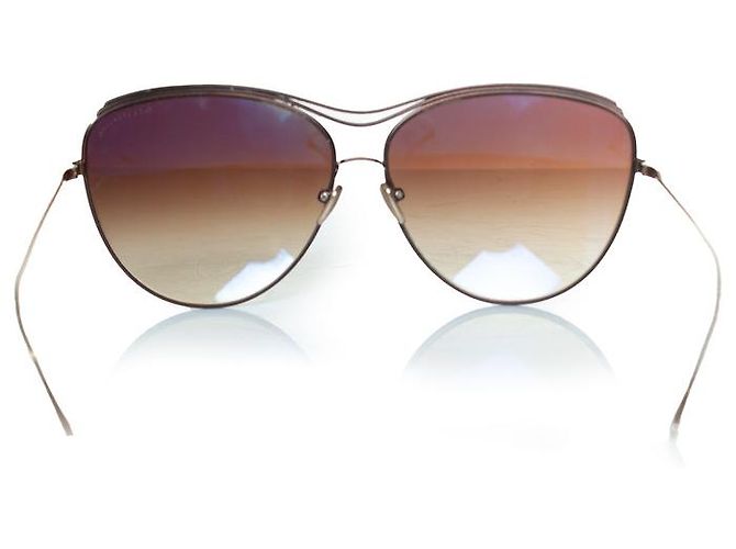 Autre Marque Gafas de sol cat eye Dita, starling 21008 Castaño - vista 5