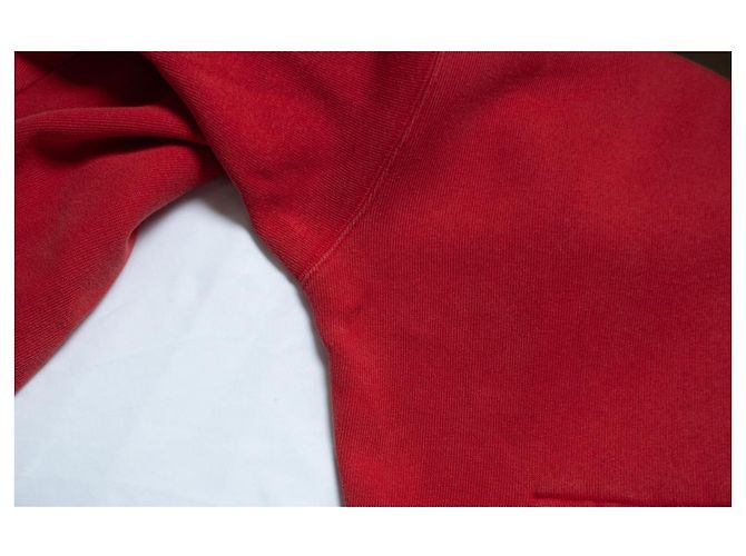 Balenciaga, felpa con cappuccio World food program in rosso - vista 6