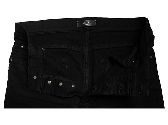 Amiri, Jeans neri Nero - vista 6
