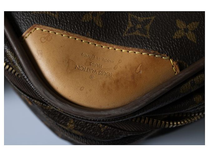 Louis Vuitton, valigia satellite in tela Monogram Marrone - vista 7