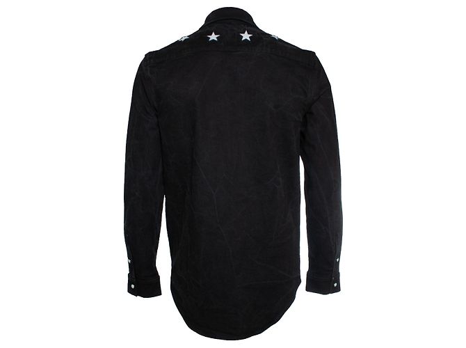 Givenchy, Camisa vaquera Star Negro - vista 3