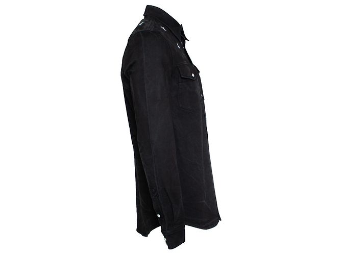 Givenchy, Camisa vaquera Star Negro - vista 4