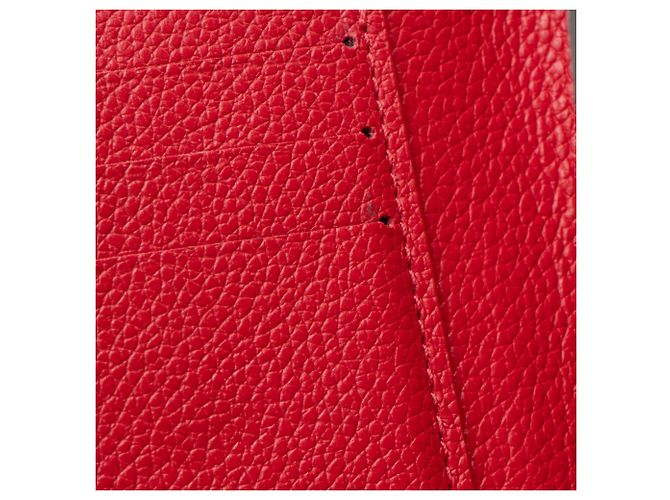 Portafoglio Victorine Monogram Empreinte Louis Vuitton Rosso - vista 10