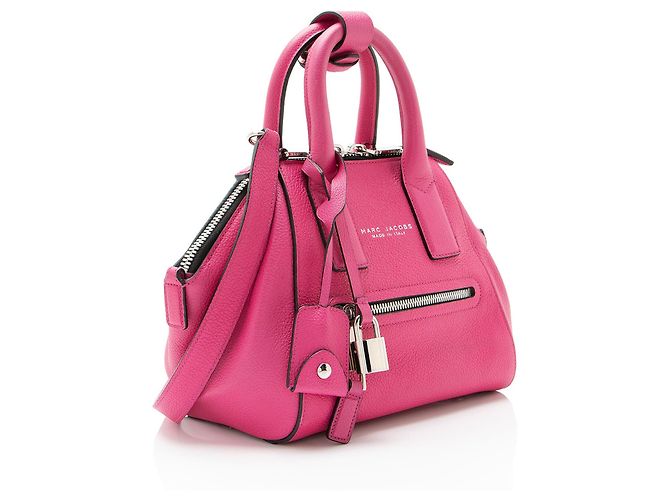 Marc Jacobs Leather Incognito Mini Satchel Pink - Ansicht 2