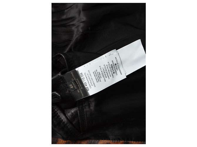 Versace, Ponyskin Leopard Biker-Jacke FW24 Braun - Ansicht 5