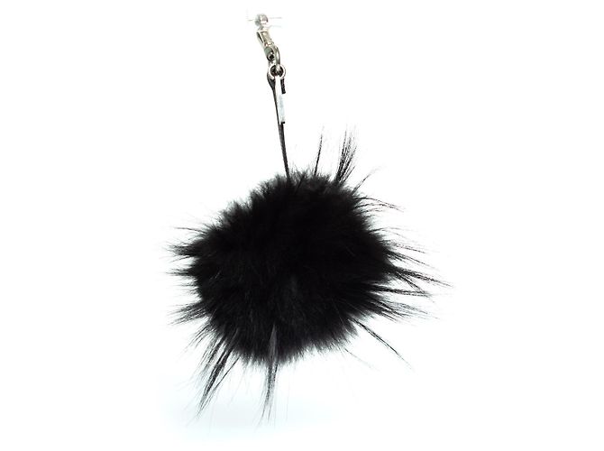 Fendi, Bag Bug charm volpe Nero - vista 2