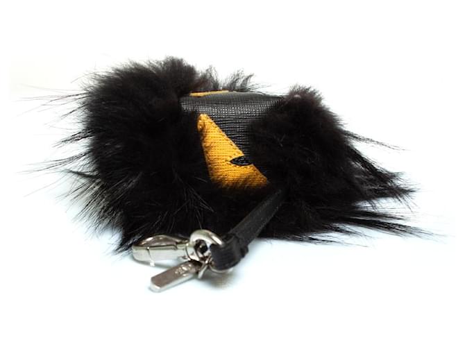 Fendi, Bag Bug charm volpe Nero - vista 5