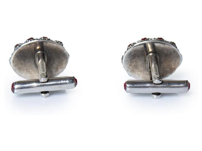 Alexander McQueen, gemelli con pietre Multicolore - vista 5