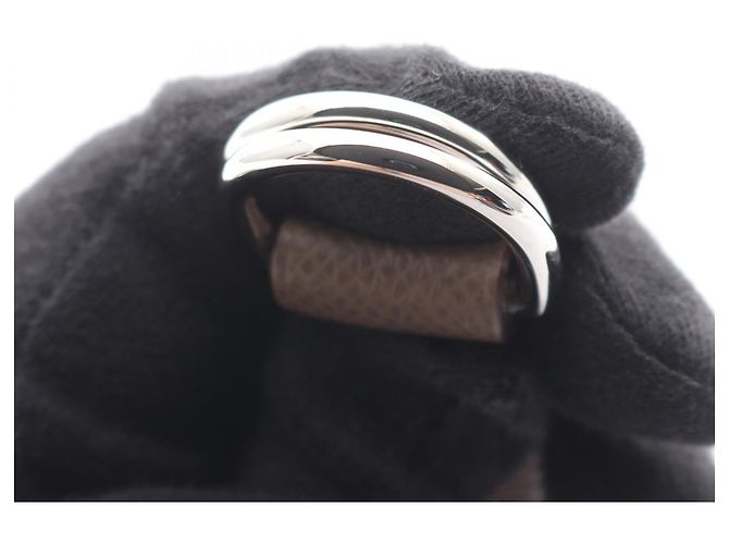 Pendente in pelle Hermès Grigio - vista 5