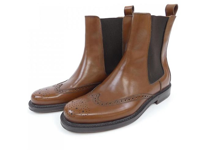 Autre Marque STOR MANTELLASSI Leather Boots Brown - view 3