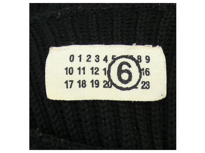 Maison Martin Margiela Martin Margiela Wollstrickwaren Schwarz - Ansicht 4