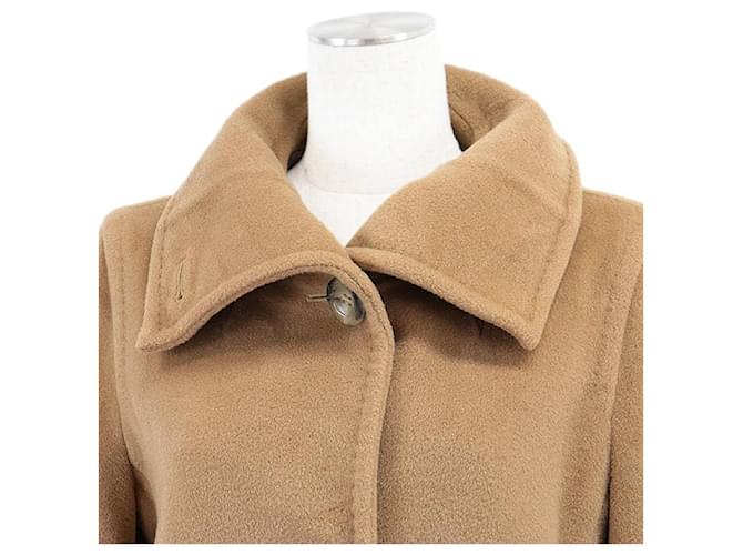 Max Mara Abrigo MaxMara 100% lana Beige Camello - vista 2