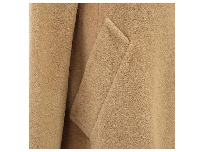 Max Mara Abrigo MaxMara 100% lana Beige Camello - vista 4