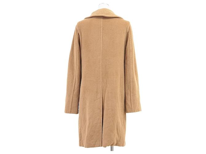 Max Mara Abrigo MaxMara 100% lana Beige Camello - vista 5
