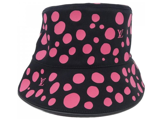 Louis Vuitton Hat Black Pink - view 2