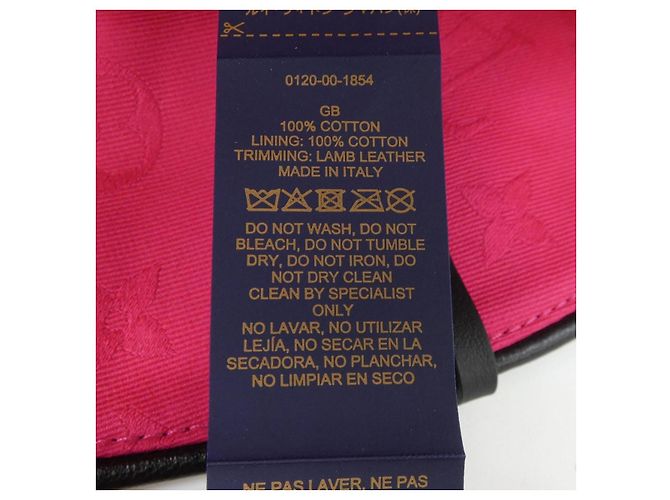 Louis Vuitton Hat Black Pink - view 3