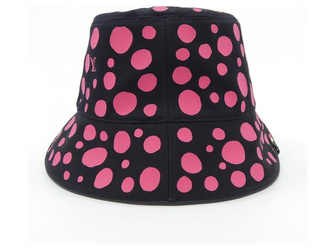 Louis Vuitton Hat Black Pink - view 4