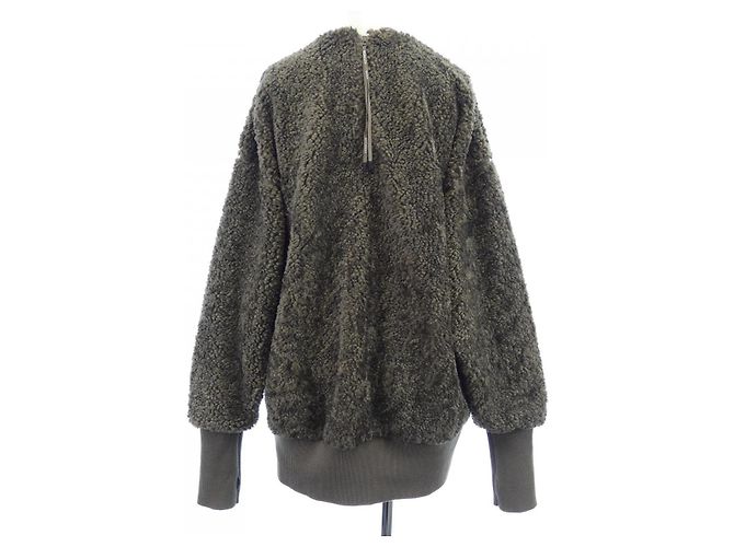 Top de forro polar Teddy Moncler Genius HYKE Verde - vista 2