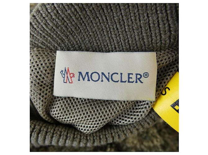 Top de forro polar Teddy Moncler Genius HYKE Verde - vista 4