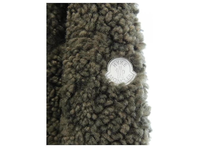 Top de forro polar Teddy Moncler Genius HYKE Verde - vista 7