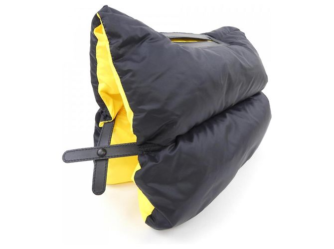 Copertura per borsa in nylon Valextra Down Cover Nero - vista 2