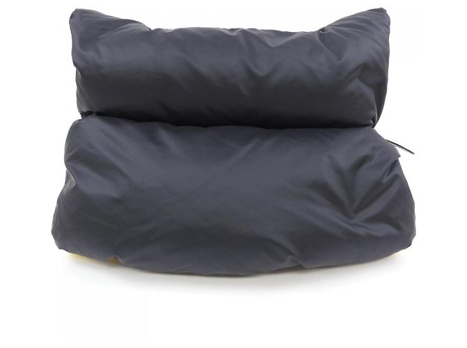 Copertura per borsa in nylon Valextra Down Cover Nero - vista 3