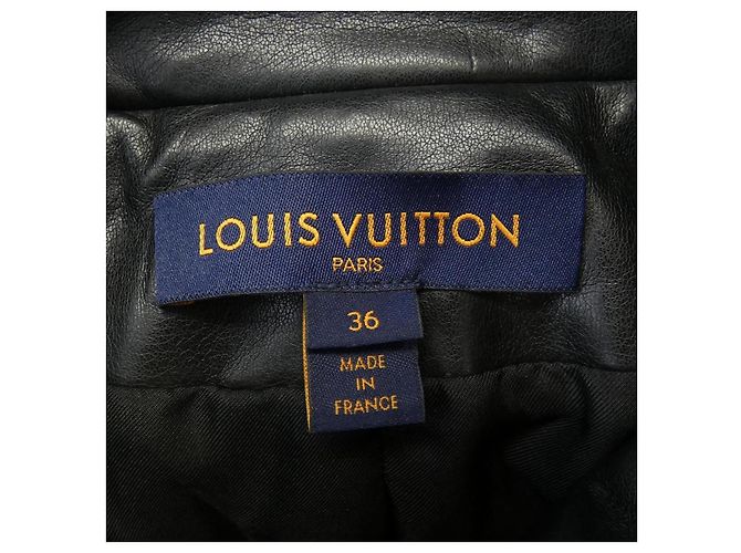 Chaqueta Louis Vuitton Negro - vista 4