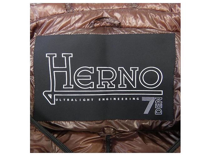 Autre Marque Chaqueta de Plumón Herno PI0715D Castaño - vista 5