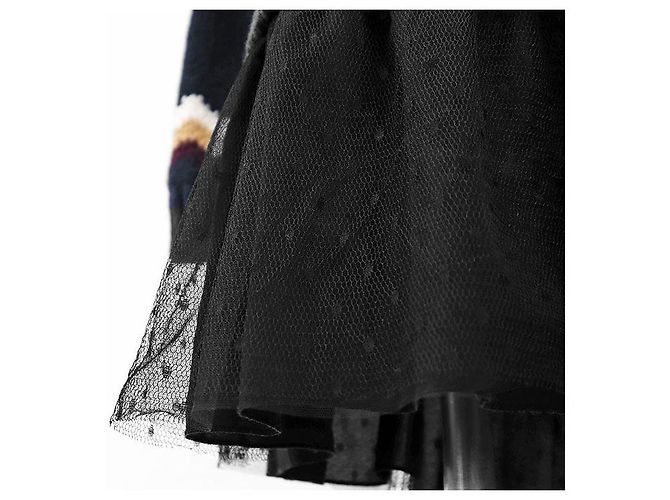 Valentino Strickkleid Blau - Ansicht 4