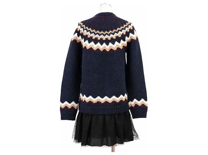 Valentino Strickkleid Blau - Ansicht 7