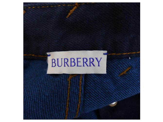 Jeans Burberry Blu Blu navy - vista 4