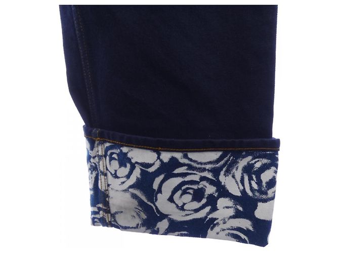 Jeans Burberry Blu Blu navy - vista 5