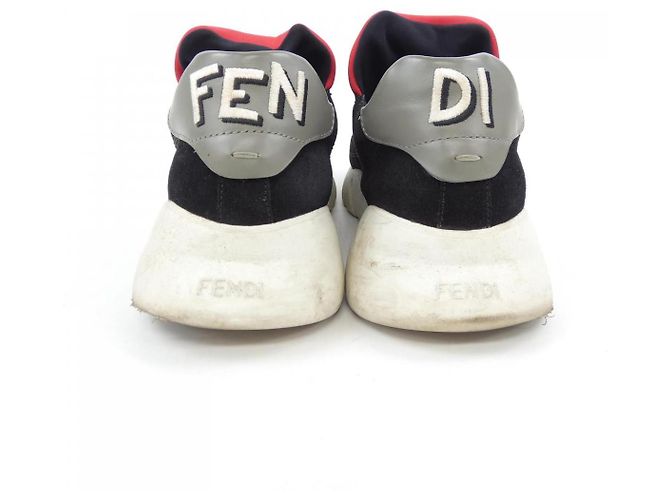 Fendi Sneaker Schwarz Weiß Rot - Ansicht 5