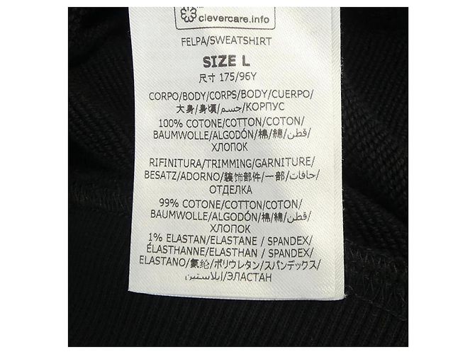 Stella Mc Cartney Stella McCartney Sunshine Hoodie Hoodie Kapuzenpullover Schwarz - Ansicht 3