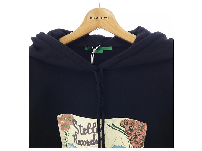 Stella Mc Cartney Stella McCartney Record Hoodie Schwarz - Ansicht 5