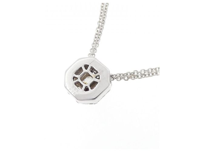 Autre Marque Collana in oro bianco Au750 e diamanti Argento - vista 4